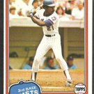 New York Mets Elliott Maddox 1981 Topps Baseball Card # 299 nr mt