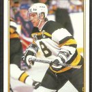 Boston Bruins Ray Bourque 1991 O-Pee-Chee Premier OPC Hockey Card # 119