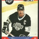 Los Angeles Kings Wayne Gretzky Point Leader 1990 Pro Set Hockey Card # 394