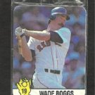 1987 Hostess Canada Baseball Card # 19 Boston Red Sox Wade Boggs