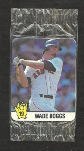 1987 Hostess Canada Baseball Card # 19 Boston Red Sox Wade Boggs