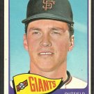 San Francisco Giants Cap Peterson 1965 Topps Baseball Card # 512 ex mt