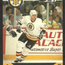 Boston Bruins Vladimir Ruzicka Rookie Card RC 1990 Pro Set Hockey Card #588