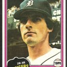 1981 Topps Baseball Card # 273 Detroit Tigers Stan Papi nr mt