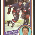 1984 Topps #100 New York Islanders Denis Potvin nr mt