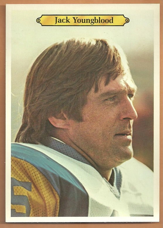 Los Angeles Rams Jack Youngblood 1980 Topps Super # 9
