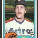 1981 Topps Baseball Card # 253 Houston Astros Dave Bergman em/nm