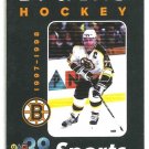 Boston Bruins 1997 Pocket Schedule Ray Bourque Bud Ice Seinfeld Frasier