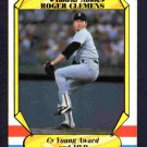 Boston Red Sox Roger Clemens 1987 Fleer Award Winner Baseball Card #9 nm !
