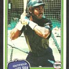 1981 Topps Baseball Card # 242 Chicago White Sox Chet Lemon nr mt