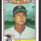 Boston Red Sox Carl Yastrzemski 1984 Topps Glossy All Star Insert Card #11