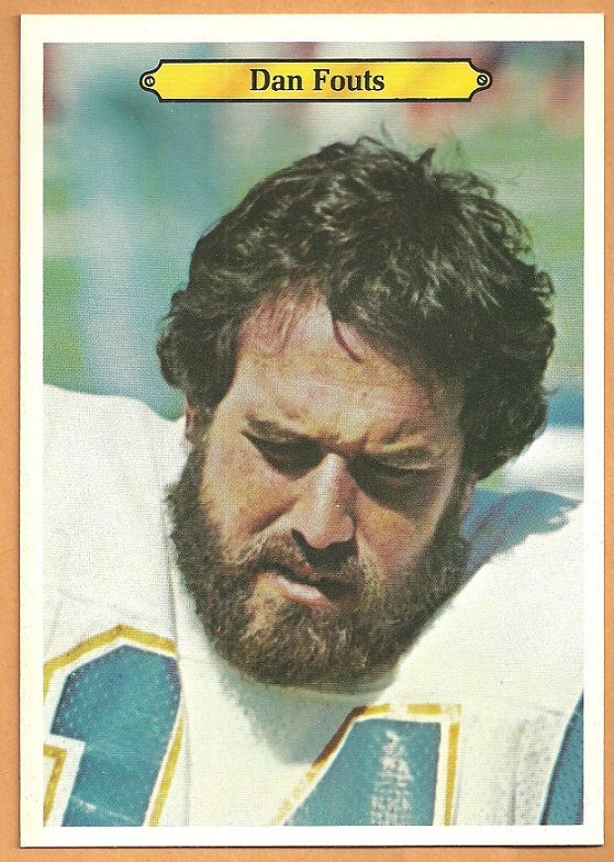 San Diego Chargers Dan Fouts 1980 Topps Super #7 ex mt