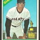 San Francisco Giants Frank Linzy 1966 Topps Baseball Card # 78 vg/ex