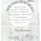 2003 Fleet Boston Classic Supplement Nashawtuc Country Club Arnold Palmer Tom Kite Crenshaw