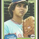 1981 Topps Baseball Card # 216 Texas Rangers John Henry Johnson nr mt