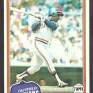 1981 Topps Baseball Card # 222 Cleveland Indians Jorge Orta ex/nm