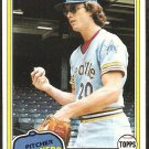 1981 Topps Baseball Card # 187 Seattle Mariners Mike Parrott nr mt