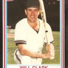 1990 Post Cereal # 7 San Francisco Giants Will Clark