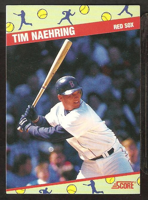 1991 Score Fanfest NSCC National Convention Promo Card # 5 Boston Red Sox Tim Naehring nr mt