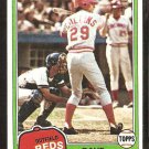 1981 Topps Baseball Card # 175 Cincinnati Reds Dave Collins nr mt