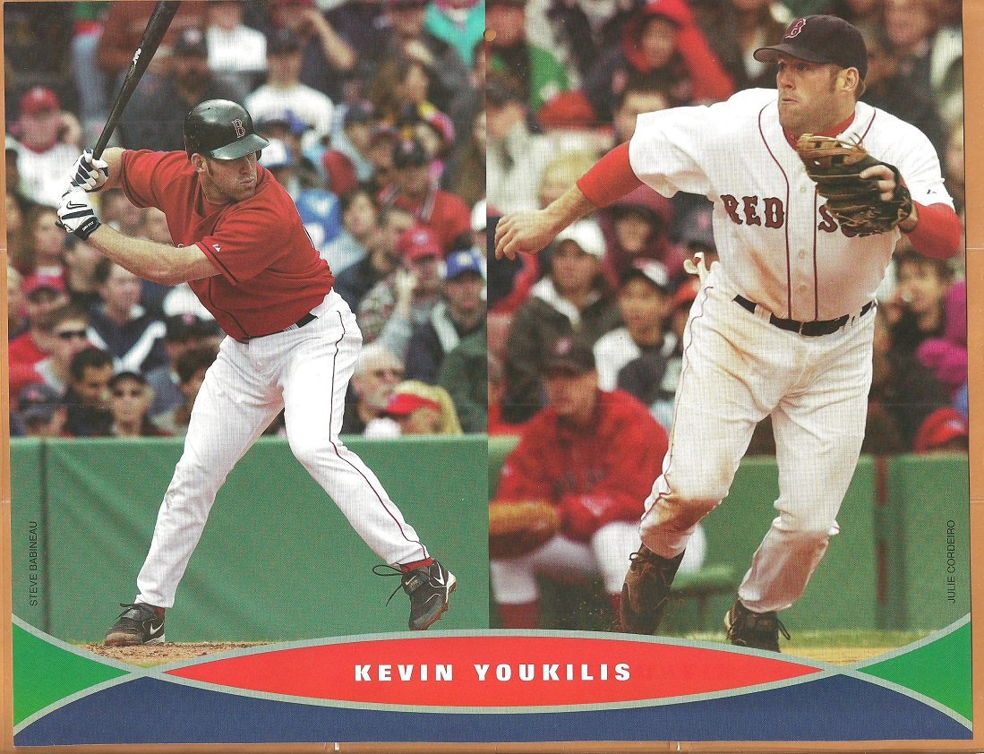 Boston Red Sox Kevin Youkilis 2006 Pinup Photo