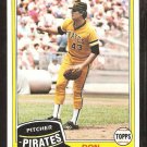 1981 Topps # 168 Pittsburgh Pirates Don Robinson nr mt
