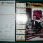 1998 Boston Bruins Poster Schedule The Winning Is Just Beginning Sergei Samsonov Pat Burns