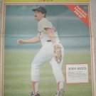 1988 Boston Red Sox Jody Reed Large Colorful Newspaper Poster