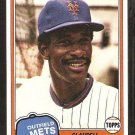 1981 Topps # 151 New York Mets Claudell Washington nr mt