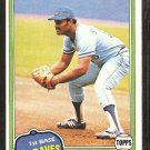 1981 Topps # 155 Atlanta Braves Chris Chambliss nr mt