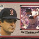 1983 Donruss Action All Star # 44 Boston Red Sox Carl Yastrzemski