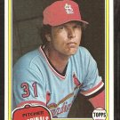 1981 Topps # 140 St Louis Cardinals Bob Forsch nr mt