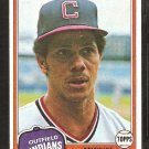 1981 Topps # 141 Cleveland Indians Miguel Dilone em/nm