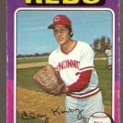 Cincinnati Reds Clay Kirby 1975 Topps Baseball Card 423 good