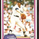 1981 Topps # 114 New York Yankees Tom Underwood nr mt