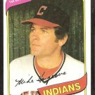 1980 Topps # 308 Cleveland Indians Mike Hargrove