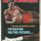 1982 Sports Illustrated College Basketball Preview Miami Dolphins Green Bay Packers 49ers Virginia