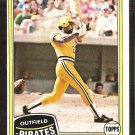1981 Topps # 92 Pittsburgh Pirates Mike Easler nr mt