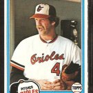 1981 Topps # 91 Baltimore Orioles Tim Stoddard nr mt