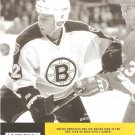 Boston Bruins Dmitri Khristich January 1999 NESN Cable TV Schedule Flyer Big East Providence Bruins