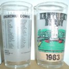 1983 Kentucky Derby Mint Julep Glass Churchill Downs Sunny's Halo