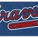 1992 Atlanta Braves Tomahawk Bumper Sticker