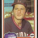 1981 Topps # 74 Cleveland Indians Mike Hargrove nr mt