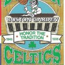 1994 1995 Boston Celtics Pocket Schedule Last Season of Boston Garden Honor the Tradition