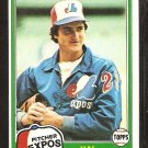 1981 Topps # 71 Montreal Expos Hal Dues nr mt