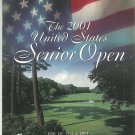 2001 U.S. Senior Open Official Program Salem Country Club MA Mass.