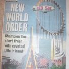 2005 World Champion Boston Red Sox Season Preview News Supplement