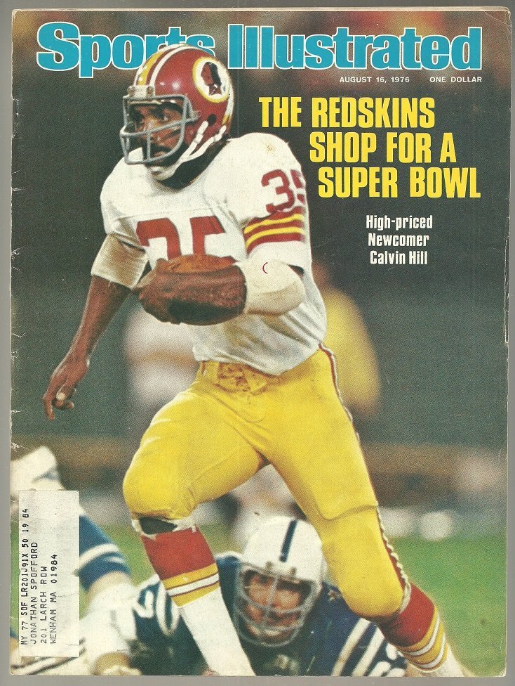 1976 Sports Illustrated Washington Redskins Pittsburgh Pirates Montreal Expos Los Angeles Dodgers