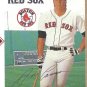 1995 Boston Red Sox Pocket Schedule Jose Canseco Red Dog Beer Revised Edition
