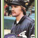 Chicago White Sox Ken Kravec 1981 Topps Baseball Card # 67 Nr Mt